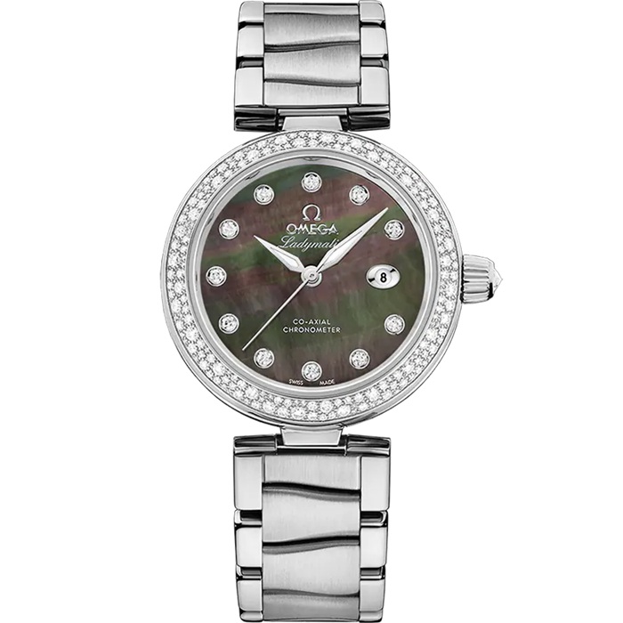 Omega De Ville Ladymatic 34 mm, Stahl mit Stahlarmband 425.35.34.20.57.004