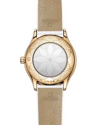 Omega De Ville Mini Trésor 26 mm, Moonshine™-Gold mit Alligator 428.58.26.60.04.001 – Bild 2