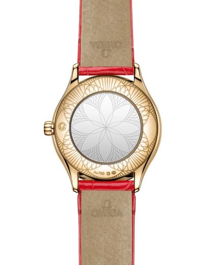 Omega De Ville Mini Trésor 26 mm, Moonshine™-Gold mit Alligator 428.58.26.60.04.003 – Bild 2