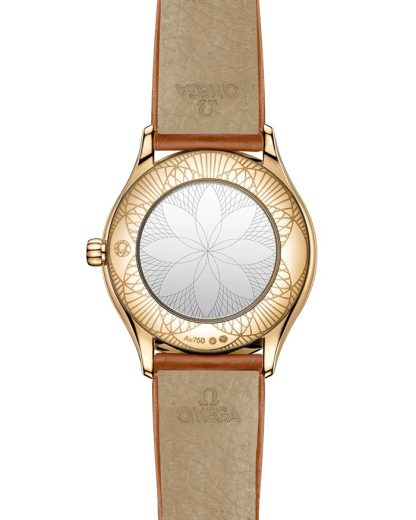 Omega De Ville Mini Trésor 26 mm, Moonshine™-Gold mit Lederarmband 428.57.26.60.04.004 – Bild 2