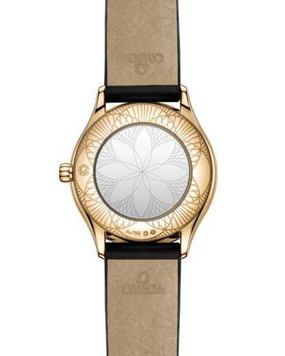 Omega De Ville Mini Trésor 26 mm, Moonshine™-Gold mit Textilarmband 428.57.26.60.99.001 – Bild 2