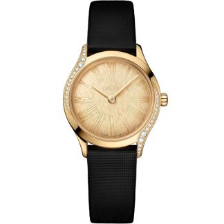 Omega De Ville Mini Trésor 26 mm, Moonshine™-Gold mit Textilarmband 428.57.26.60.99.001