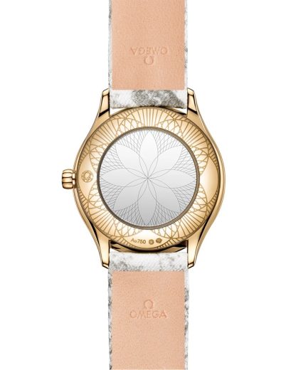 Omega De Ville Mini Trésor 26 mm, Moonshine™-Gold mit „Toile de Jouy“ 428.57.26.60.04.002 – Bild 2