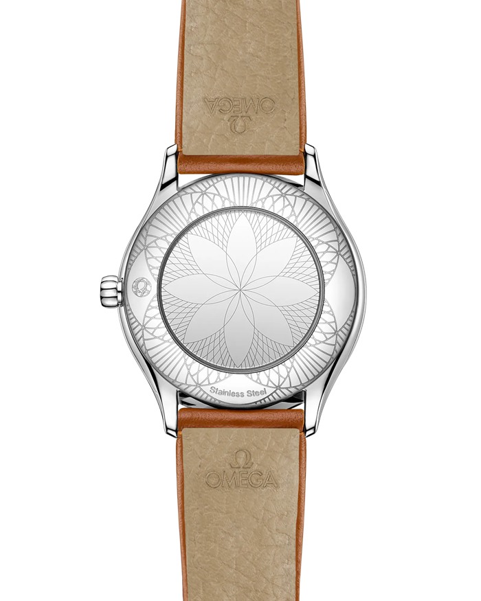 Omega De Ville Mini Trésor 26 mm, Stahl mit Lederarmband 428.17.26.60.04.004 – Bild 2