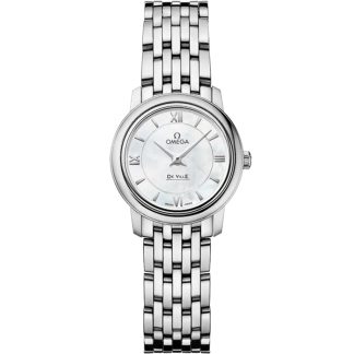 Omega De Ville Prestige 24,4 mm, Stahl mit Stahlarmband 424.10.24.60.05.001