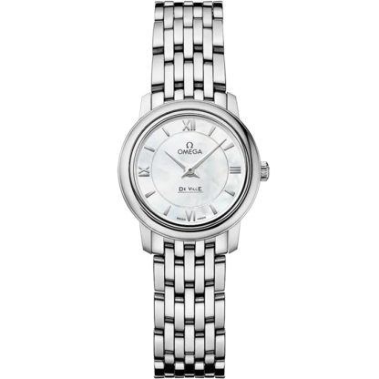 Omega De Ville Prestige 24,4 mm, Stahl mit Stahlarmband 424.10.24.60.05.001