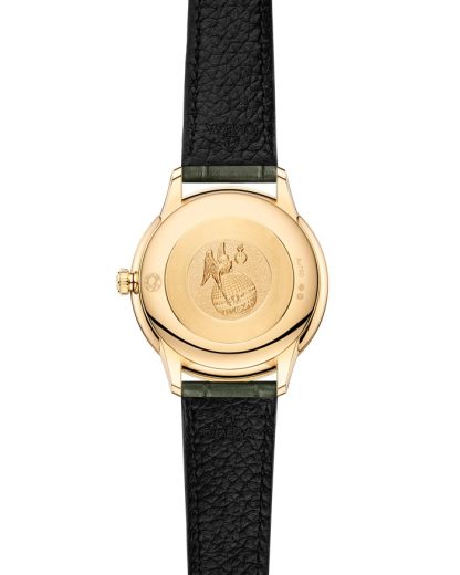 Omega De Ville Prestige 27,5 mm, Gelbgold mit Lederarmband 434.58.28.60.55.002 – Bild 2