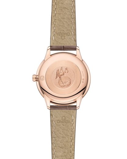 Omega De Ville Prestige 27,5 mm, Sedna™-Gold mit Lederarmband 434.53.28.60.55.001 – Bild 2
