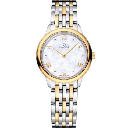 Omega De Ville Prestige 27,5 mm, Stahl - Gelbgold mit Stahl- und Gelbgoldband 434.20.28.60.05.001