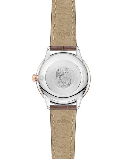 Omega De Ville Prestige 27,5 mm, Stahl - Sedna™-Gold mit Lederarmband 434.23.28.60.52.001 – Bild 2