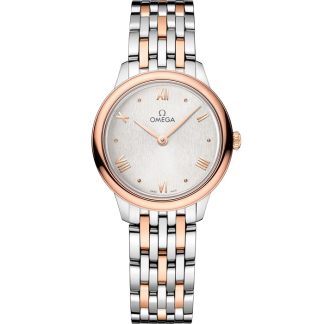 Omega De Ville Prestige 27,5 mm, Stahl - Sedna™-Gold mit Stahl- und Sedna™-Goldband 434.20.28.60.02.001