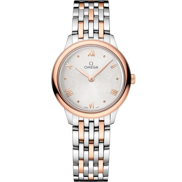 Omega De Ville Prestige 27,5 mm, Stahl - Sedna™-Gold mit Stahl- und Sedna™-Goldband 434.20.28.60.02.001