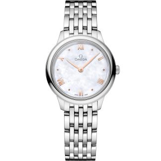 Omega De Ville Prestige 27,5 mm, Stahl mit Stahlarmband 434.10.28.60.05.001