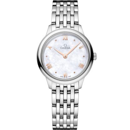 Omega De Ville Prestige 27,5 mm, Stahl mit Stahlarmband 434.10.28.60.05.001