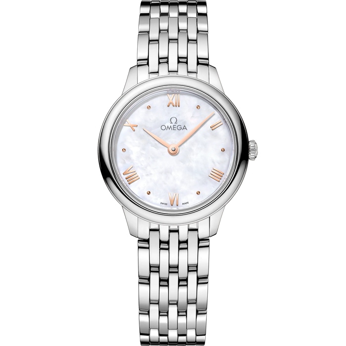 Omega De Ville Prestige 27,5 mm, Stahl mit Stahlarmband 434.10.28.60.05.001