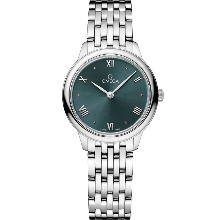 Omega De Ville Prestige 27,5 mm, Stahl mit Stahlarmband 434.10.28.60.10.001