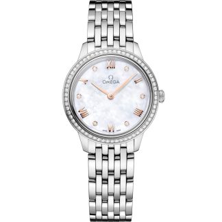 Omega De Ville Prestige 27,5 mm, Stahl mit Stahlarmband 434.15.28.60.55.001