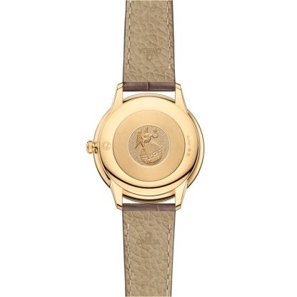 Omega De Ville Prestige 30 mm, Gelbgold mit Lederarmband 434.53.30.60.55.002 – Bild 2