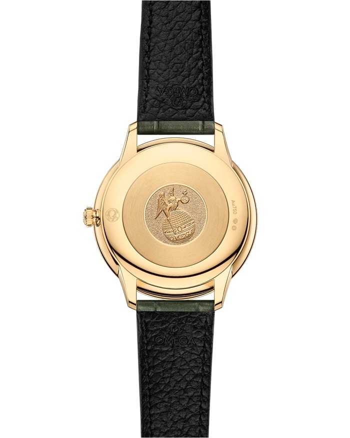 Omega De Ville Prestige 30 mm, Gelbgold mit Lederarmband 434.58.30.60.55.002 – Bild 2