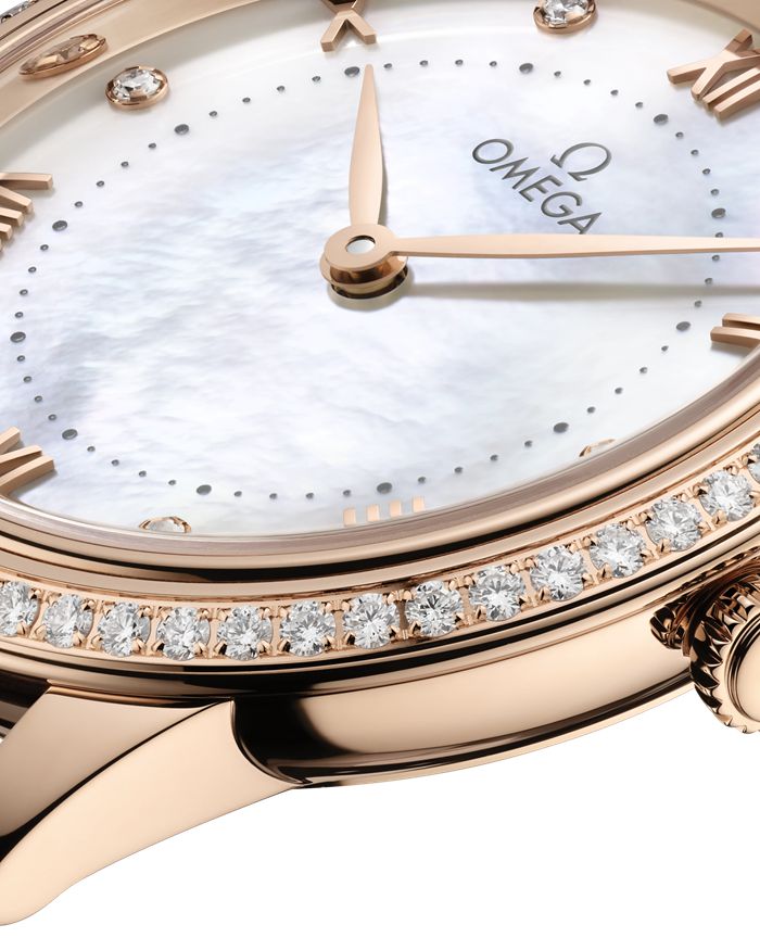 Omega De Ville Prestige 30 mm, Sedna™-Gold mit Lederarmband 434.58.30.60.55.001 – Bild 3
