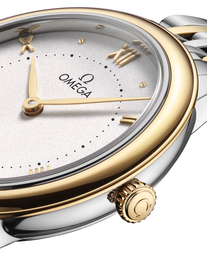 Omega De Ville Prestige 30 mm, Stahl - Gelbgold mit Stahl- und Gelbgoldband 434.20.30.60.02.002 – Bild 4