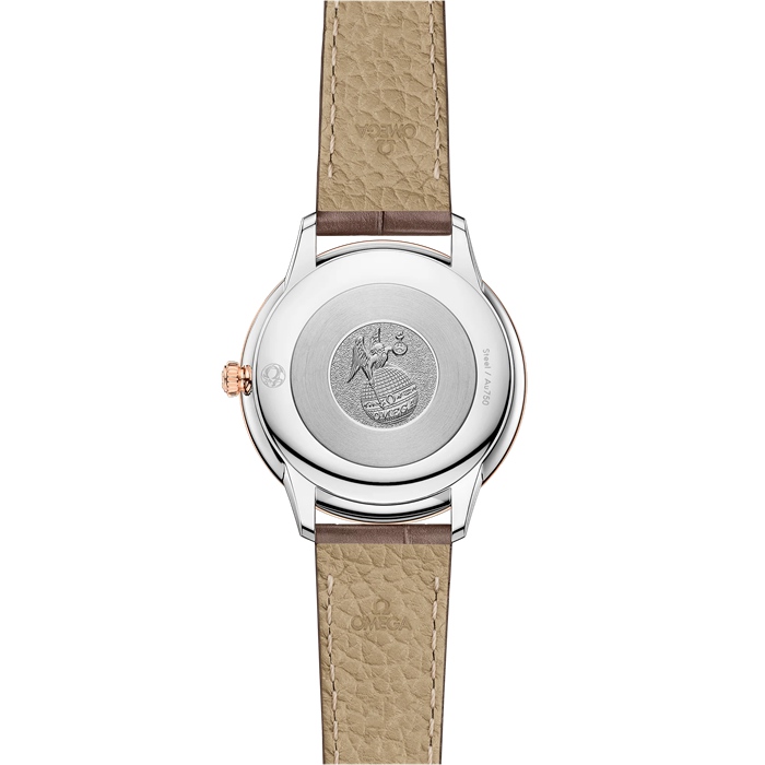 Omega De Ville Prestige 30 mm, Stahl - Sedna™-Gold mit Lederarmband 434.23.30.60.52.001 – Bild 2
