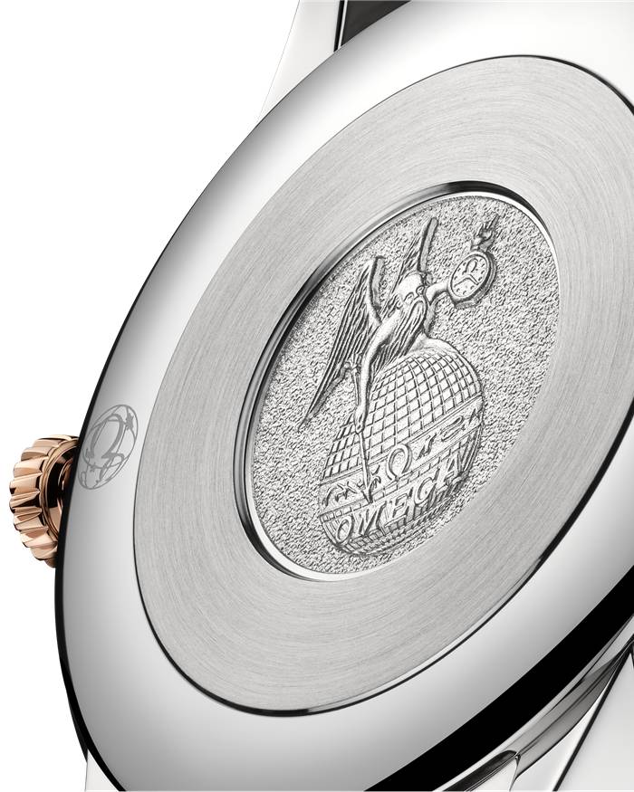 Omega De Ville Prestige 30 mm, Stahl - Sedna™-Gold mit Lederarmband 434.23.30.60.55.001 – Bild 3