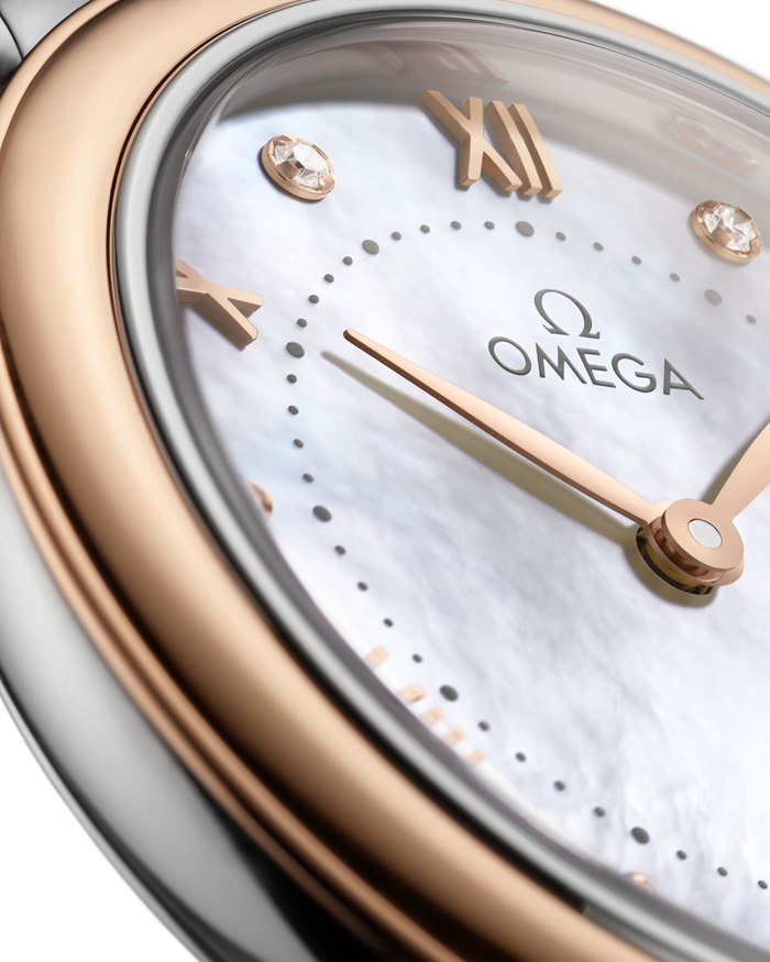 Omega De Ville Prestige 30 mm, Stahl - Sedna™-Gold mit Lederarmband 434.23.30.60.55.001 – Bild 4