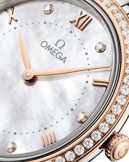 Omega De Ville Prestige 30 mm, Stahl - Sedna™-Gold mit Stahl- und Sedna™-Goldband 434.25.30.60.55.001 – Bild 3