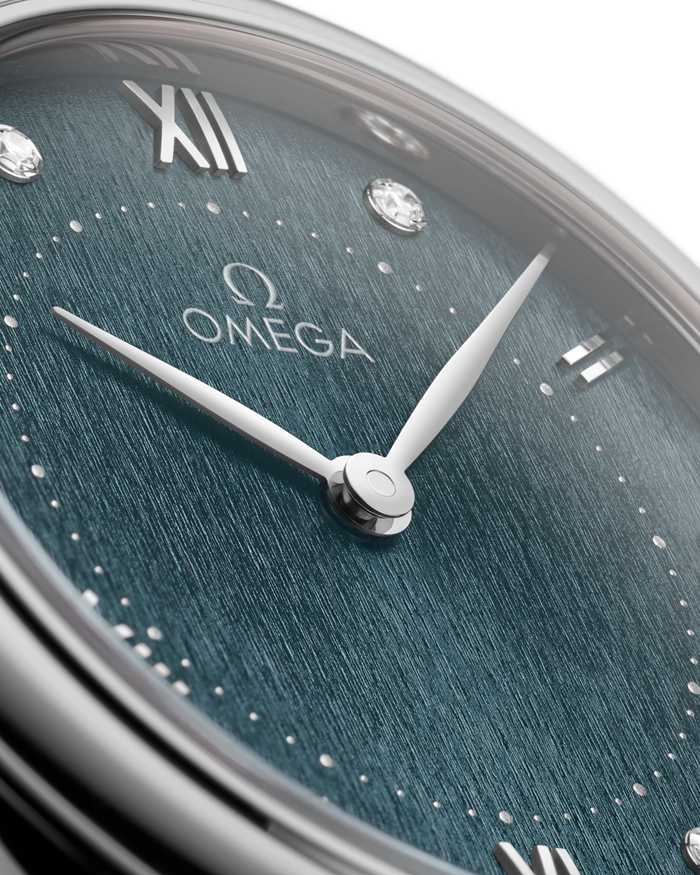 Omega De Ville Prestige 30 mm, Stahl mit Lederarmband 434.13.30.60.60.001 – Bild 3