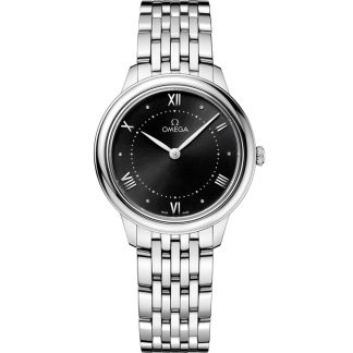 Omega De Ville Prestige 30 mm, Stahl mit Stahlarmband 434.10.30.60.01.001