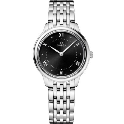 Omega De Ville Prestige 30 mm, Stahl mit Stahlarmband 434.10.30.60.01.001