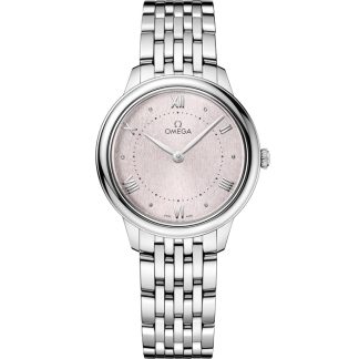 Omega De Ville Prestige 30 mm, Stahl mit Stahlarmband 434.10.30.60.02.001