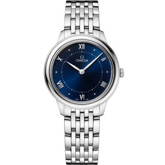 Omega De Ville Prestige 30 mm, Stahl mit Stahlarmband 434.10.30.60.03.001