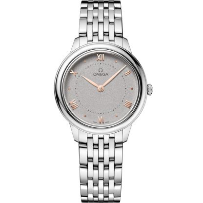 Omega De Ville Prestige 30 mm, Stahl mit Stahlarmband 434.10.30.60.06.001