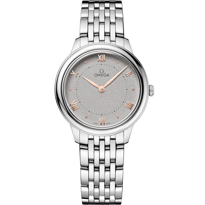 Omega De Ville Prestige 30 mm, Stahl mit Stahlarmband 434.10.30.60.06.001