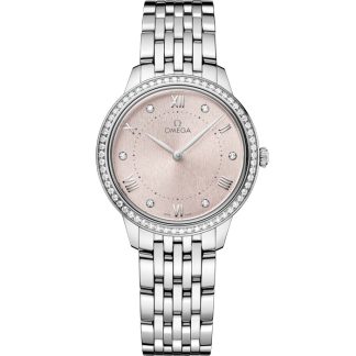 Omega De Ville Prestige 30 mm, Stahl mit Stahlarmband 434.15.30.60.52.001