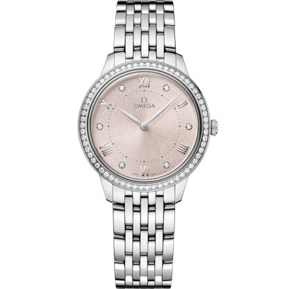 Omega De Ville Prestige 30 mm, Stahl mit Stahlarmband 434.15.30.60.52.001