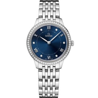 Omega De Ville Prestige 30 mm, Stahl mit Stahlarmband 434.15.30.60.53.001