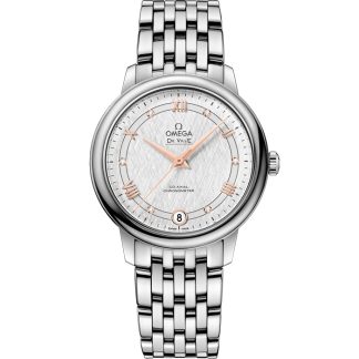 Omega De Ville Prestige 32,7 mm, Stahl mit Stahlarmband 424.10.33.20.52.001