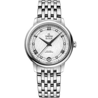 Omega De Ville Prestige 32,7 mm, Stahl mit Stahlarmband 424.10.33.20.52.002