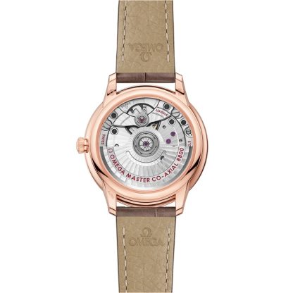 Omega De Ville Prestige 34 mm, Sedna™-Gold mit Lederarmband 434.53.34.20.55.001 – Bild 2