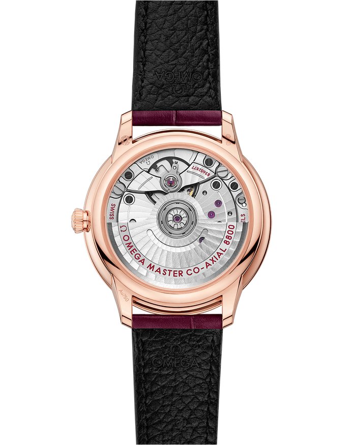 Omega De Ville Prestige 34 mm, Sedna™-Gold mit Lederarmband 434.58.34.20.55.001 – Bild 2