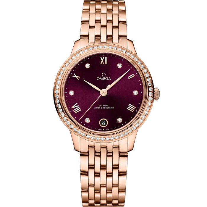 Omega De Ville Prestige 34 mm, Sedna™-Gold mit Sedna™-Goldband 434.55.34.20.61.001