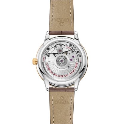Omega De Ville Prestige 34 mm, Stahl - Gelbgold mit Lederarmband 434.23.34.20.52.002 – Bild 2