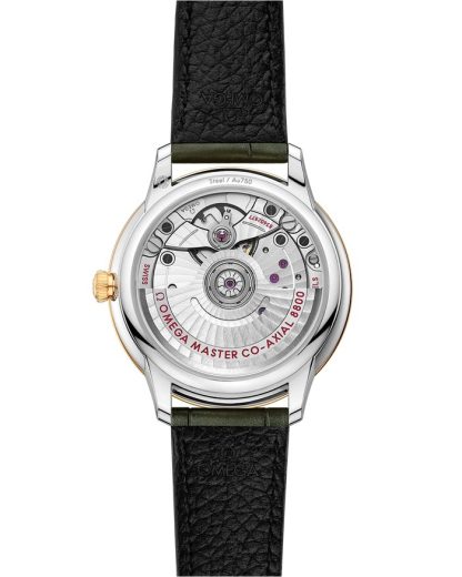 Omega De Ville Prestige 34 mm, Stahl - Gelbgold mit Lederarmband 434.23.34.20.55.002 – Bild 2