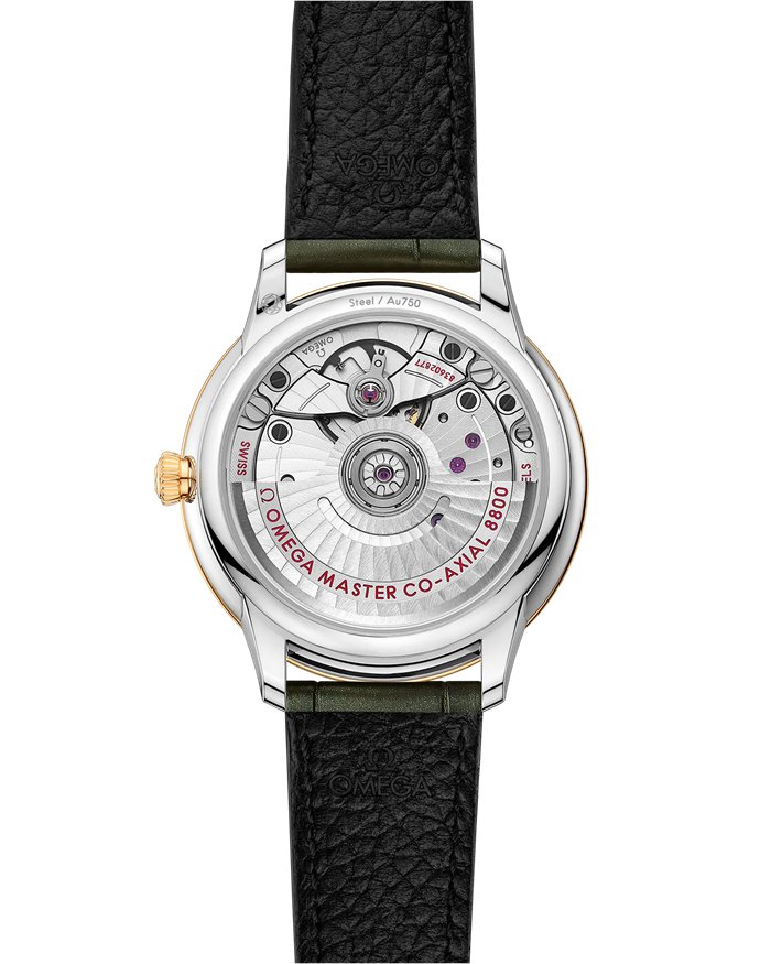 Omega De Ville Prestige 34 mm, Stahl - Gelbgold mit Lederarmband 434.23.34.20.55.002 – Bild 2