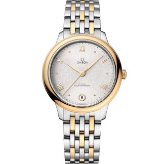 Omega De Ville Prestige 34 mm, Stahl - Gelbgold mit Stahl- und Gelbgoldband 434.20.34.20.02.002