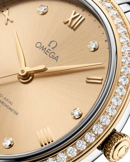 Omega De Ville Prestige 34 mm, Stahl - Gelbgold mit Stahl- und Gelbgoldband 434.25.34.20.58.001 – Bild 3