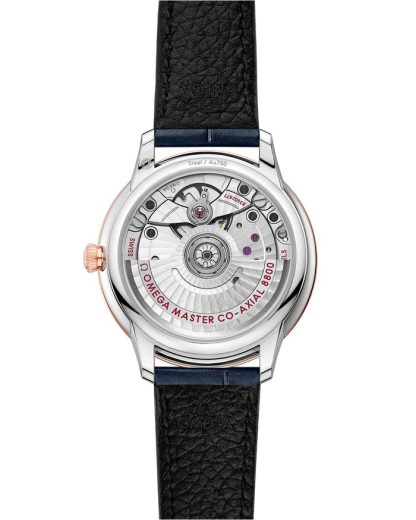 Omega De Ville Prestige 34 mm, Stahl - Sedna™-Gold mit Lederarmband 434.23.34.20.53.001 – Bild 2